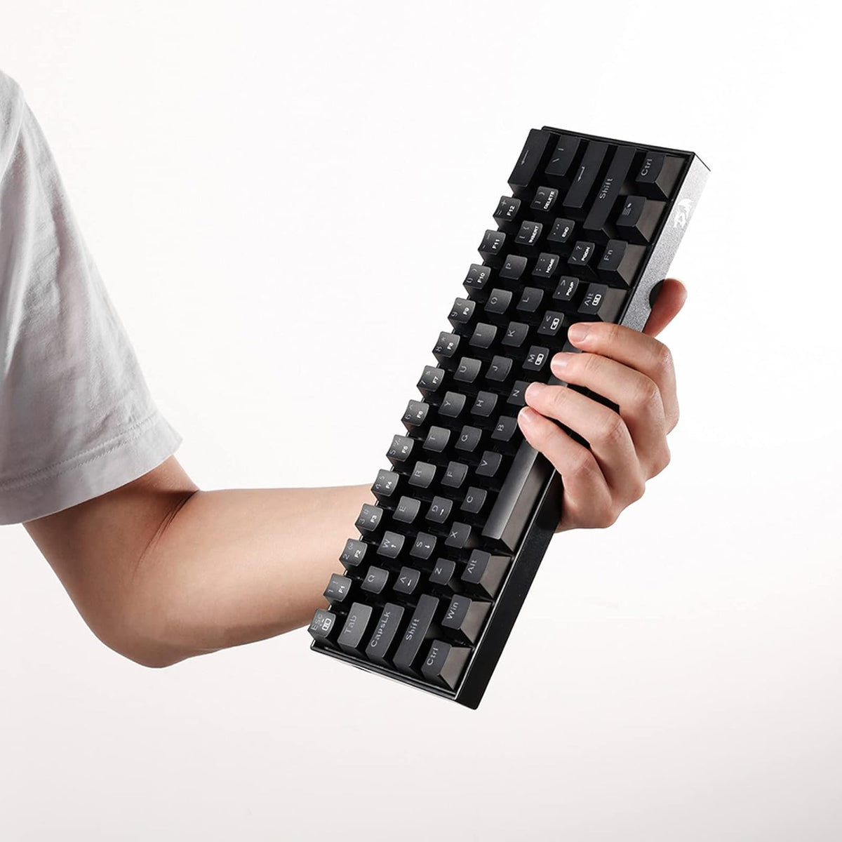 K630 Dragonborn 60% Compact Wired RGB Mechanical Gaming Keyboard with Linear Red Switches and Professional Driver Support, Black