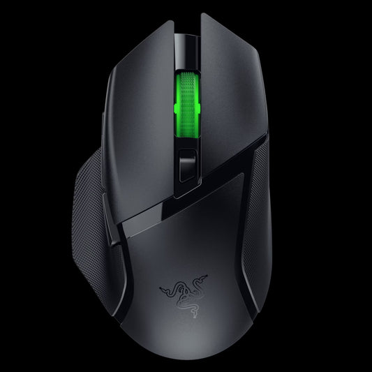 Basilisk V3 X Hyperspeed Wireless Gaming Mouse for PC, RGB Chroma, Black
